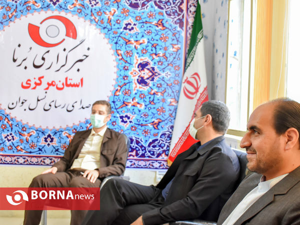 بازدید مدیرکل ورزش و جوانان از دفتر خبرگزاری برنا در استان مرکزی