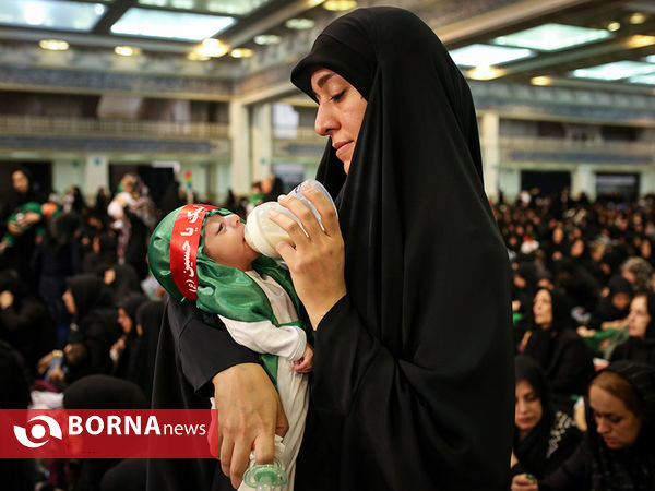 مراسم شیرخوارگان حسینی در مصلی تهران