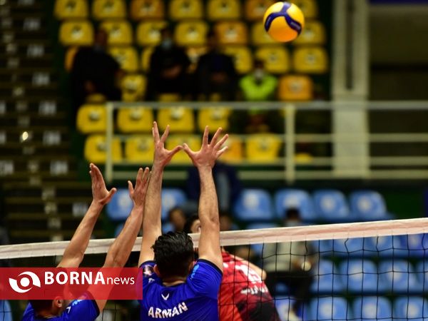 داربی پایتخت والیبال بین شهرداری و آذرباتری ارومیه