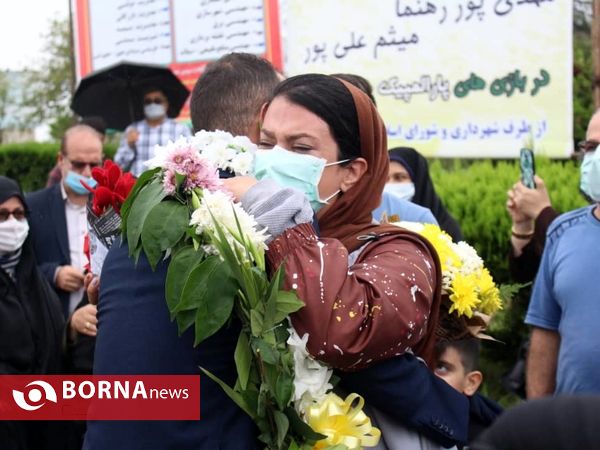 مراسم استقبال از ورزشکاران انزلیچی مقام آور پارالمپیک در بندرانزلی