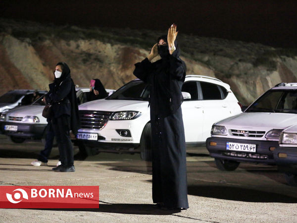 مراسم احیای خودرویی شب قدر 21 رمضان در شیراز