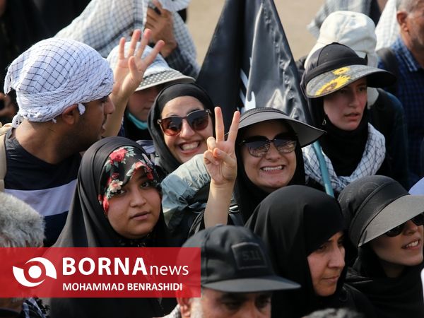 دلدادگان حسینی مرز شلمچه