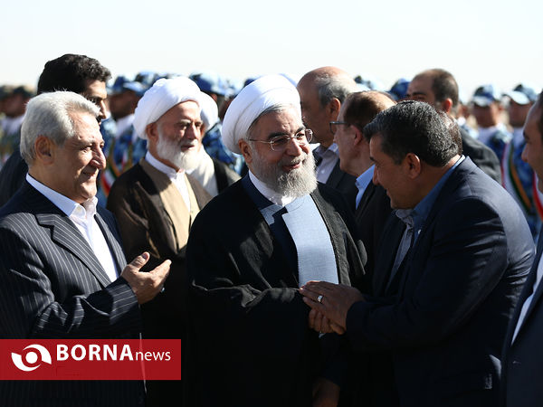 ورود رئیس جمهوری  به استان همدان