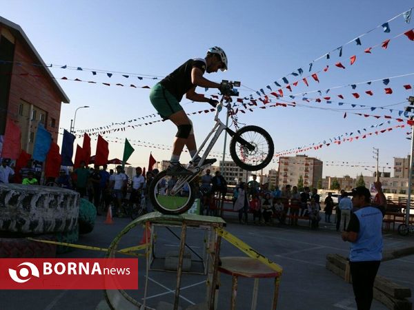 مسابقات دوچرخه سواری تریال قهرمانی کشور در مشهد