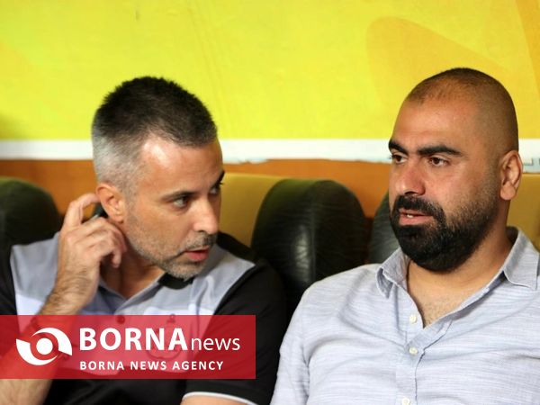 دیدار تیم های فوتبال ملوان  بندرانزلی _ سپاهان اصفهان