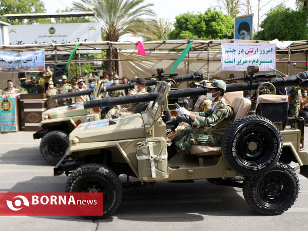 گرامیداشت روز ارتش در شیراز