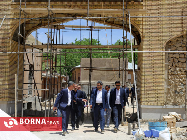 بررسی وضعیت اماکن گردشگری سپیدان توسط متولیان گردشگری فارس