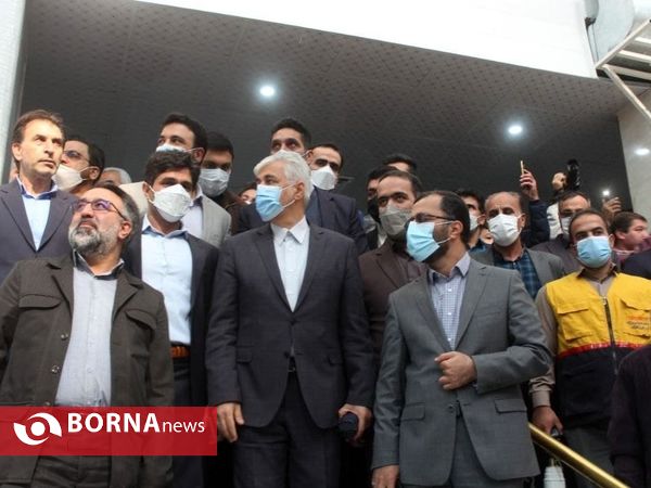 مراسم افتتاح پارک آبی بروجرد باحضور وزیر ورزش وجوانان