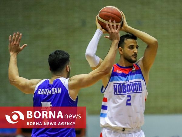 دیدار تیم های بسکتبال نبوغ -  نفت