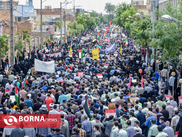 راهپیمایی روز قدس - اراک