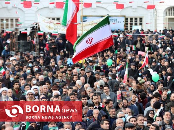 راهپیمایی ۲۲ بهمن _ رشت