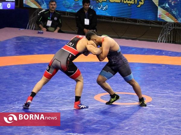 رقابت های بین المللی کشتی فرنگی جوانان جام شاهد_ رشت