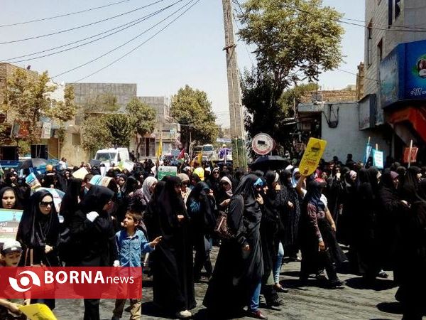 راهپیمایی روز جهانی قدس در پاکدشت
