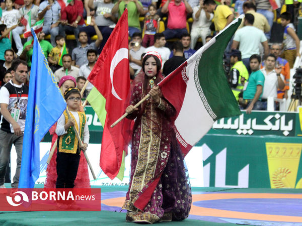 افتتاحیه جام جهانی کشتی فرنگی 2106-شیراز