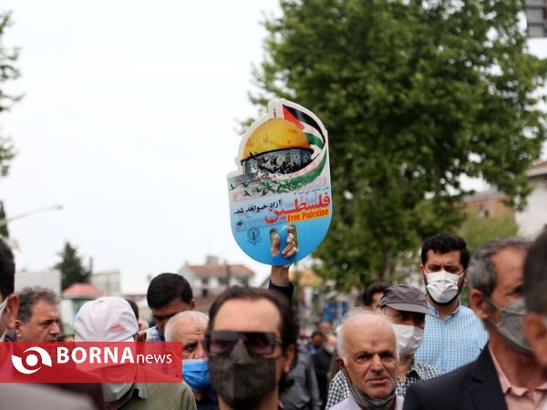 راهپیمایی روز قدس_ بندرانزلی