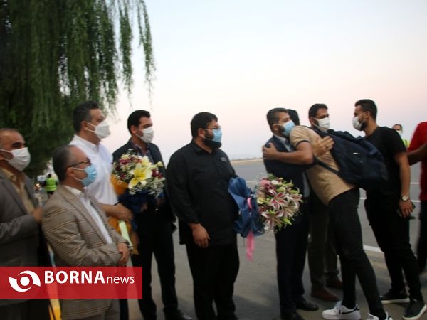 بازگشت والیبالیست‌های ارومیه قهرمان تیم ملی از مسابقات قهرمانی آسیا