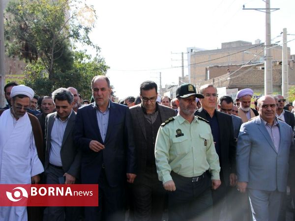 راهپیمایی روز ۱۳ آبان- شهرستان قدس
