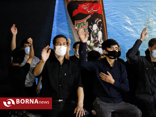 عزاداری شب عاشورای حسینی (ع) مهاجرین افغانی مقیم اراک