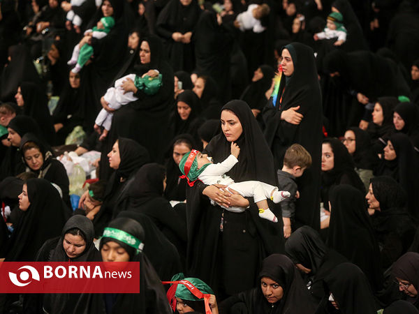 مراسم شیرخوارگان حسینی در مصلی تهران