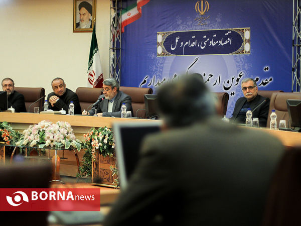 نشست خبری وزیر کشور