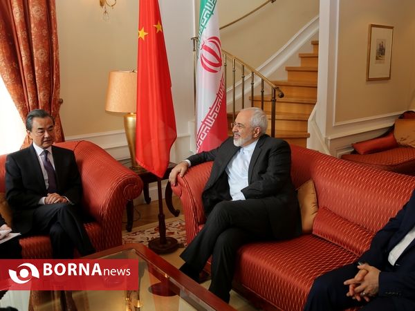 دیدار وزرای امور خارجه ایران و چین