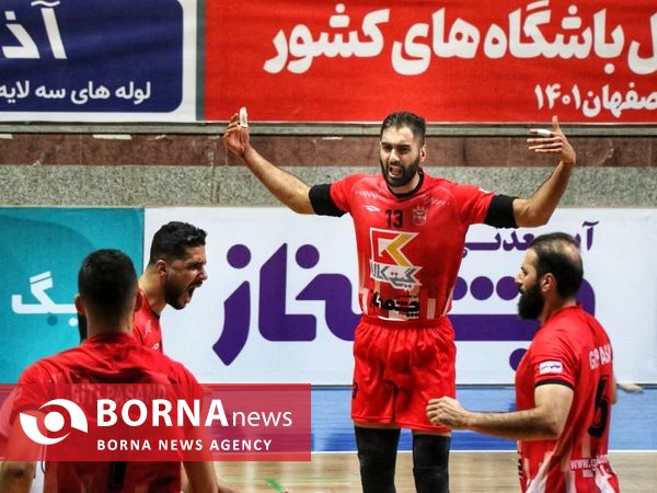 هفته هشتم لیگ برتر والیبال؛دیدار تیم‌های گیتی پسند و شهرداری گنبد