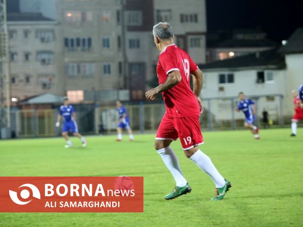 دیدار دوستانه فوتبال پیشکسوتان سپیدرود _ استقلال رشت