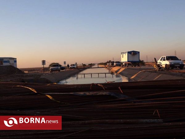بازديد خبرنگاران از عمليات مهار ريزگردها