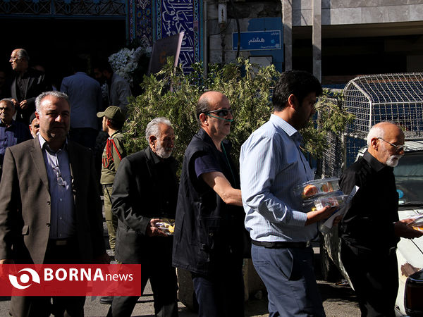 مراسم ترحیم " مهدی شادمانی " حبرنگار ورزشی