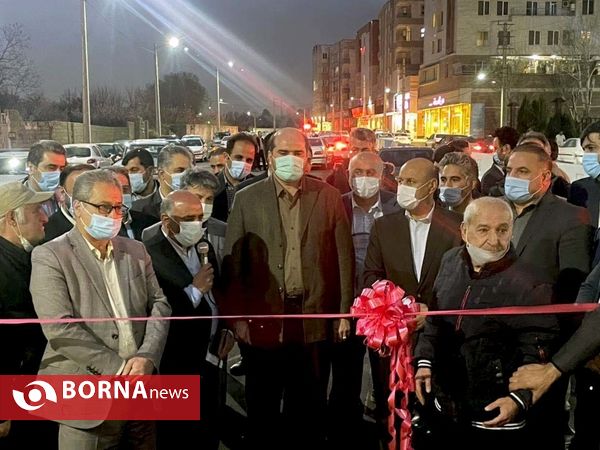 افتتاح پروژه تقاطع غیر همسطح جهاد شهرستان شهریار
