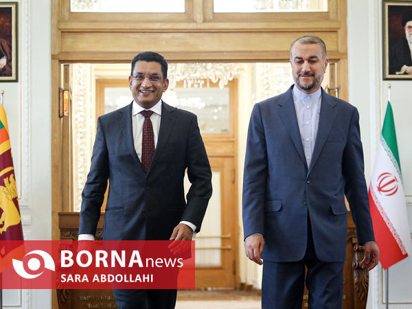 دیدار وزرای خارجه ایران و سریلانکا