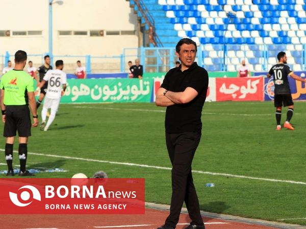 دیدار تیم های فوتبال ملوان بندرانزلی _ آلومینیوم اراک 
