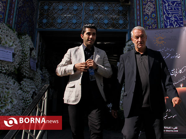 مراسم ترحیم " مهدی شادمانی " حبرنگار ورزشی
