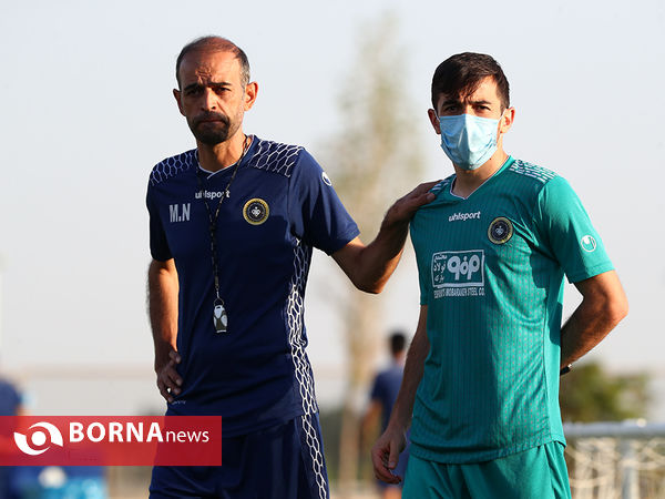 تمرین تیم فوتبال سپاهان