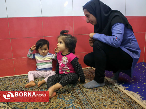 بازدید معاون وزیر ورزش و جوانان و اهالی ورزش از شیرخوارگاه آمنه