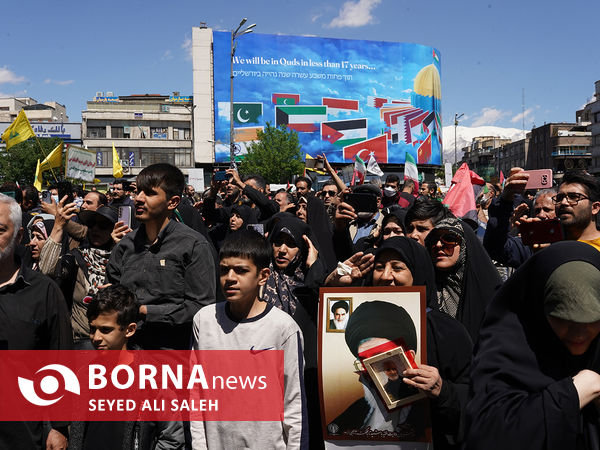 راهپیمایی روز جهانی قدس در تهران