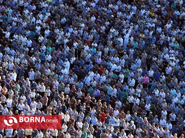 نماز عید فطر حرم مطهر رضوی