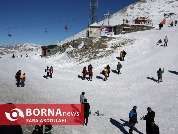 بازگشایی پیست اسکی توچال