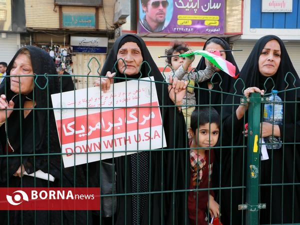 راهپیمایی حمایت از ولایت و اقتدار کشور - اهواز