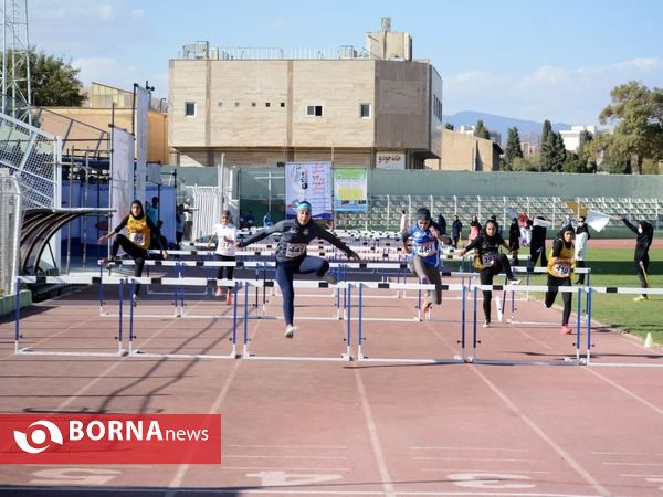 رقابتهای دو و میدانی قهرمانی باشگاههای دختران کشور
