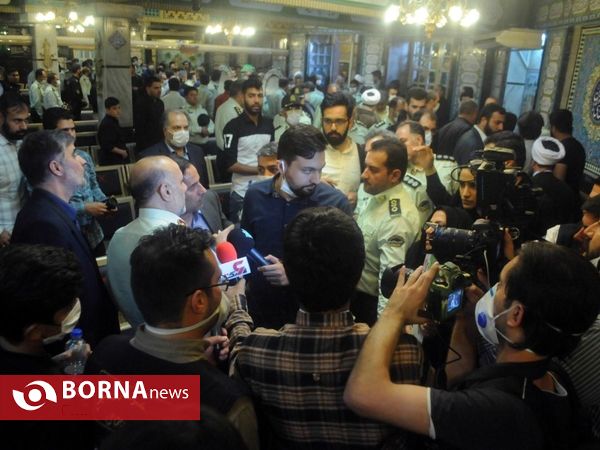 مراسم ختم و یادبود شهید مدافع امنیت وطن میلاد خسروی
