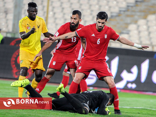 دیدار دوستانه فوتبال ایران- توگو