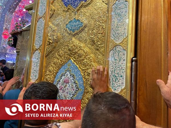 حرم حضرت علی(ع) در شب اربعین حسینی