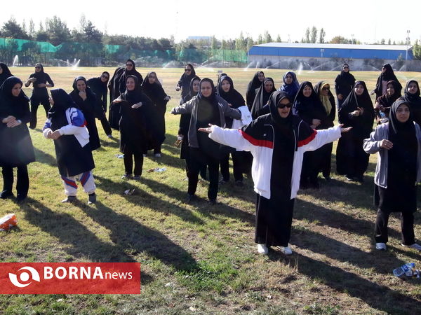 ورزش همگانی کارکنان و مدیران وزارت ورزش و جوانان