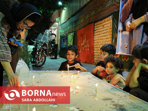 شام غریبان امام حسین علیه السلام در محله دروازه شمیران