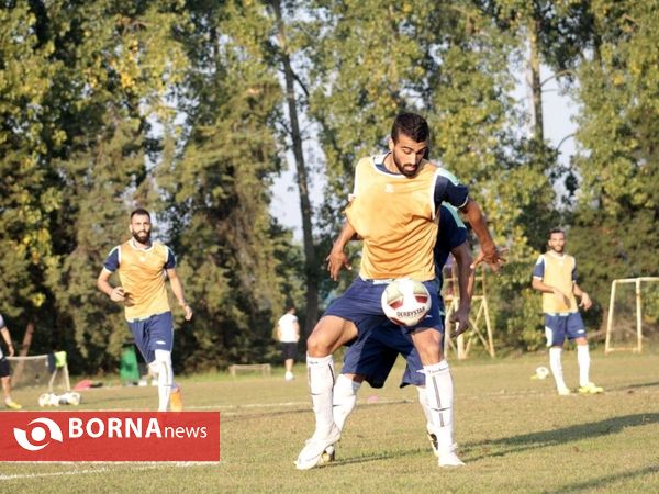 تمرینات تیم فوتبال ملوان بندرانزلی