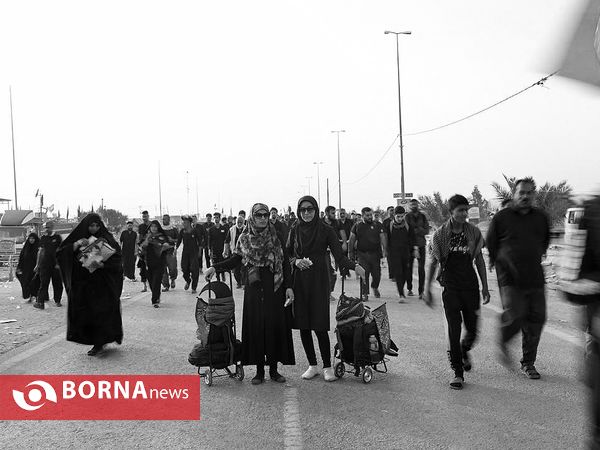 عاشقان حسین (ع) در راه کربلا