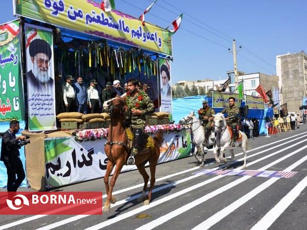 رژه نیروهای مسلح شهرستان شهریار