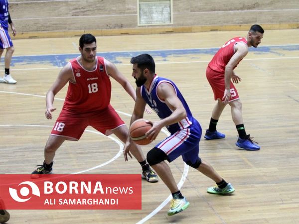 دیدار تیم های بسکتبال سپید رشت _ ملوان بندرانزلی