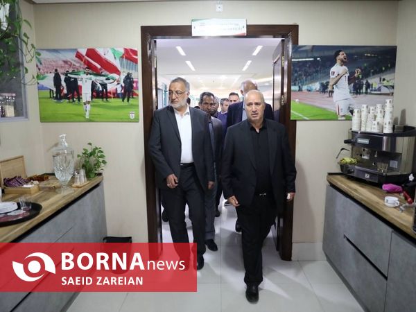 بازدید شهردار تهران از آکادمی ملی فوتبال
